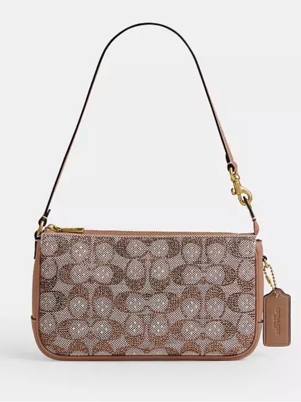 COACH  Crystal Plaza Bag 22 in Mushroom